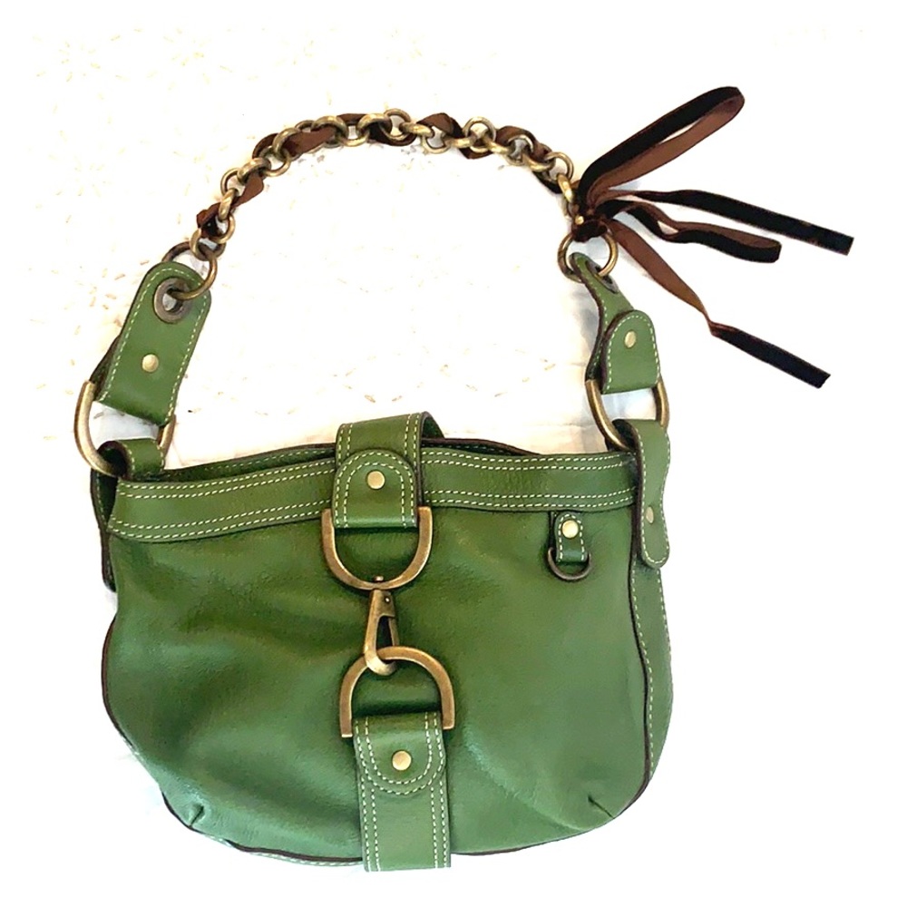 J Crew Small Leather Hobo Purse